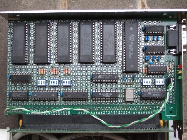 Flash ROM and serial card